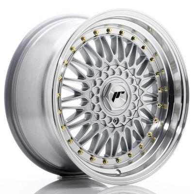 Диски JAPAN RACING JR9 Silver Machined Lip R17 W8.5 PCD5x100/114.3 ET35 DIA74.1