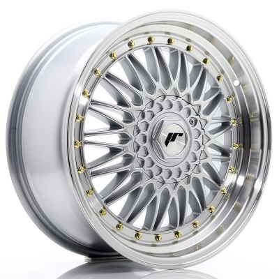 Диски JAPAN RACING JR9 Silver Machined Lip R18 W8 PCD5x112/114.3 ET40 DIA74.1