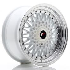 JAPAN RACING JR9 White Machined Lip R16 W8 PCD4x100/108 ET25 DIA74.1