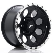 JAPAN RACING JRX4 Matt Black Machined Lip R16 W9 PCD6x114.3 ET-10 DIA66.1