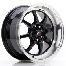 JAPAN RACING TFII Glossy Black R15 W7.5 PCD4x100/108 ET30 DIA73.1