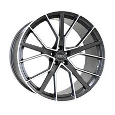 Replica FORGED A970 MATTE-GRAPHITE-WITH-MACHINED-FACE_FORGED R22 W10 PCD5x112 ET21 DIA66.5