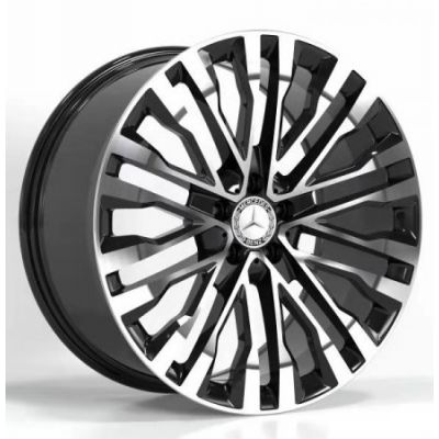 Диски Replica FORGED MR2148 GLOSS-BLACK-WITH-MACHINED-FACE_FORGED R20 W9.5 PCD5x112 ET38 DIA66.6