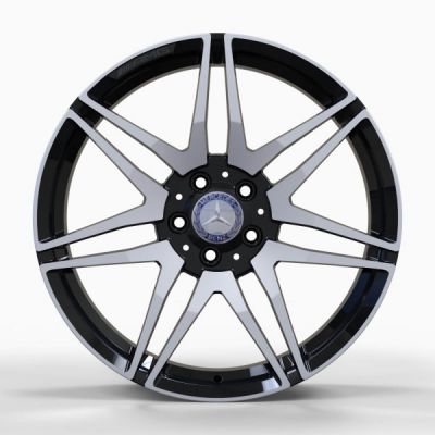 Диски Replica FORGED MR874 GLOSS-BLACK-WITH-MACHINED-FACE_FORGED