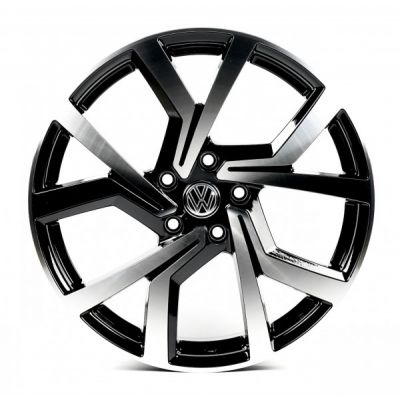 Диски Replica VV5358 GLOSS_BLACK_MACHINED_FACE R18 W7.5 PCD5x112 ET45 DIA57.1