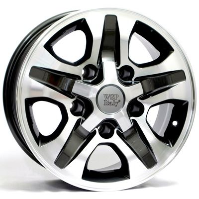 Диски WSP Italy TOYOTA W1751 CESARE ANTHRACITE POLISHED R16 W8 PCD5x150 ET0 DIA110,1