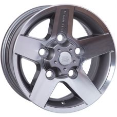 WSP Italy LAND ROVER W2354 MALI ANTHRACITE POLISHED R16 W8 PCD5x165 ET25 DIA114