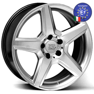 Диски WSP Italy W731 AMG III Budapest HYPER SILVER R15 W7 PCD5x112 ET30 DIA66.6